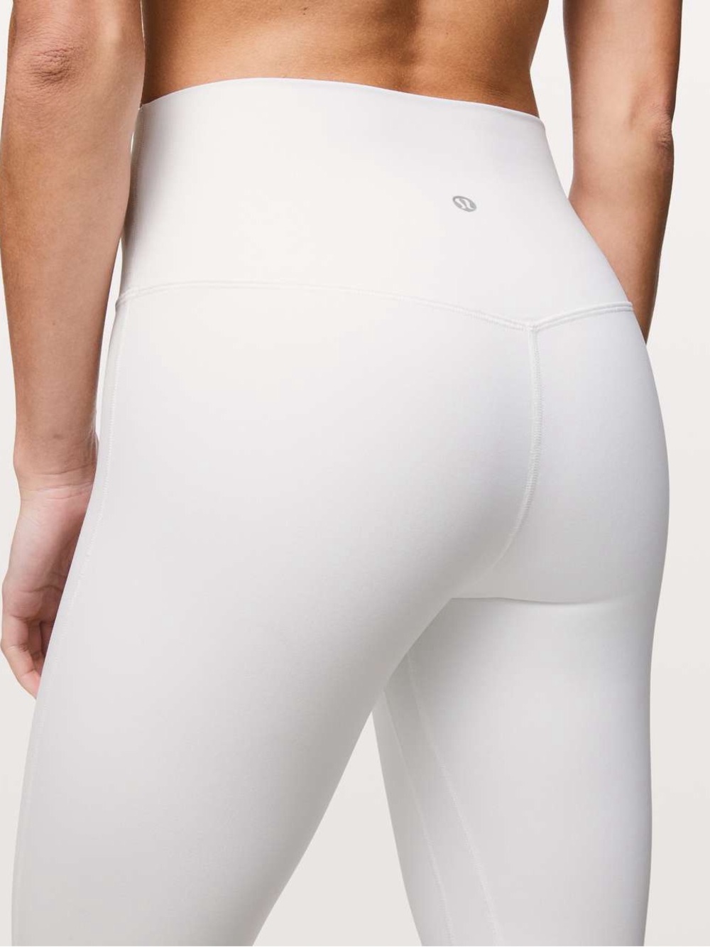 Lululemon Align Leggings II *25" White Double Lined Size 6